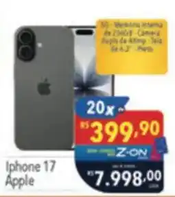 Supermercados Condor Iphone 17 Apple oferta