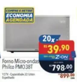 Supermercados Condor Forno Micro-ondas Philko PMO38T oferta