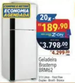 Supermercados Condor Geladeira Brastemp BRM62 oferta