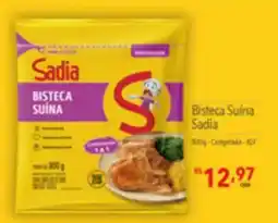 Supermercados Condor Bisteca Suina Sadia oferta