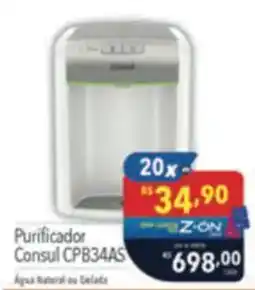 Supermercados Condor Purificador Consul Cpb34as oferta