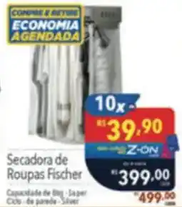 Supermercados Condor Secadora de Roupas Fischer oferta