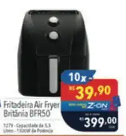 Supermercados Condor Fritadeira air fryer britânia bfr50 oferta