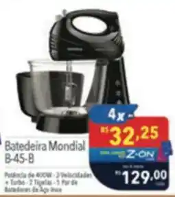 Supermercados Condor Batedeira Mondial B-45-B oferta