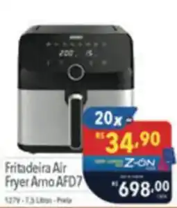 Supermercados Condor Fritadeira Air Fryer Arno AFD7 oferta