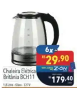 Supermercados Condor Chaleira Elétrica Britânia BCH11 oferta
