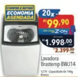 Supermercados Condor Lavadora Brastemp BWJ14 oferta
