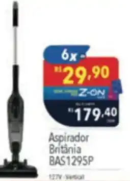 Supermercados Condor Aspirador Britânia BAS1295P oferta