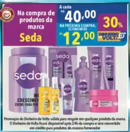 Supermercados Condor Na compra de produtos da marca Seda oferta