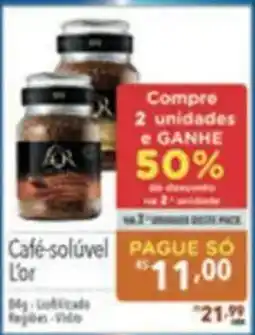 Supermercados Condor Café-solúvel L'or oferta