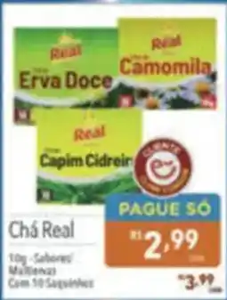 Supermercados Condor Chá Real oferta