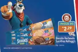 Supermercados Condor Biscoito Recheado Sucrilhos Kellogg's oferta
