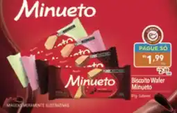 Supermercados Condor Biscoito Wafer Minueto oferta