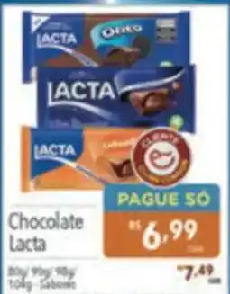 Supermercados Condor Chocolate lacta oferta