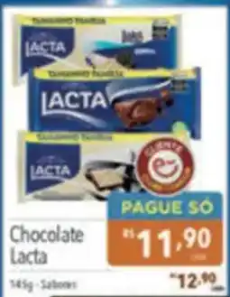 Supermercados Condor Chocolate Lacta oferta