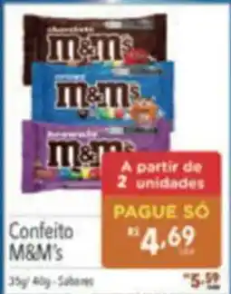 Supermercados Condor Confeito M&M's oferta