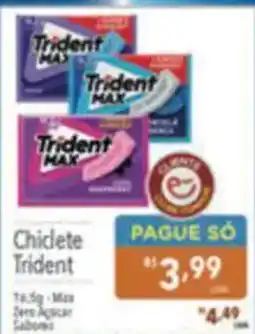 Supermercados Condor Chiclete trident oferta