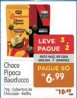 Supermercados Condor Choco Pipoca Bauducco oferta