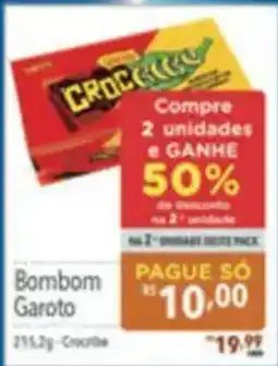 Supermercados Condor Bombom Garoto oferta