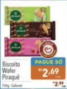 Supermercados Condor Biscoito Wafer Piraquê oferta