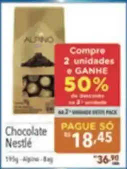 Supermercados Condor Chocolate Nestlé oferta