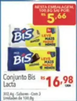 Supermercados Condor Conjunto Bis Lacta oferta
