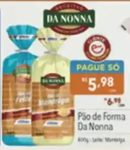 Supermercados Condor Pão de Forma Da Nonna oferta