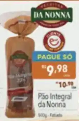 Supermercados Condor Pão Integral da Nonna oferta