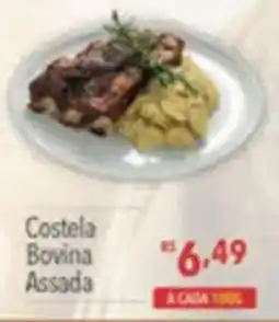 Supermercados Condor Costela Bovina Assada oferta