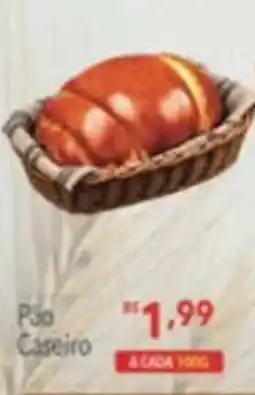 Supermercados Condor Pão Caseiro oferta