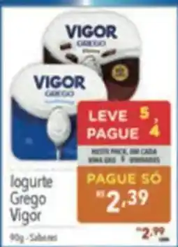 Supermercados Condor Iogurte Grego Vigor oferta