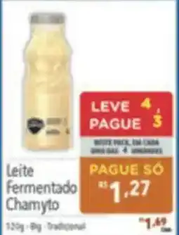 Supermercados Condor Leite fermentado Chamyto oferta