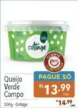 Supermercados Condor Queijo Verde Campo oferta