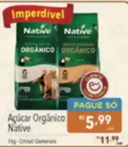 Supermercados Condor Açúcar Orgânico Native oferta