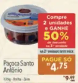 Supermercados Condor Paçoca santo antônio oferta
