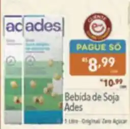 Supermercados Condor Bebida de Soja Ades oferta