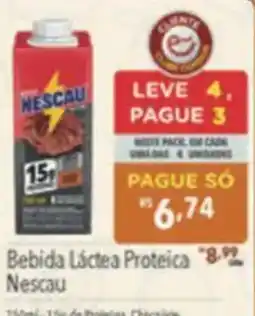 Supermercados Condor Bebida Láctea Proteica Nescau oferta