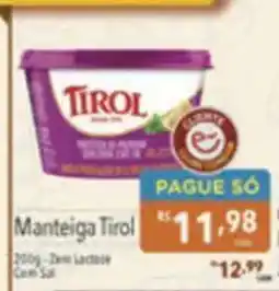 Supermercados Condor Manteiga tirol oferta