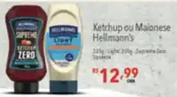 Supermercados Condor Ketchup ou Maionese Hellmann's oferta