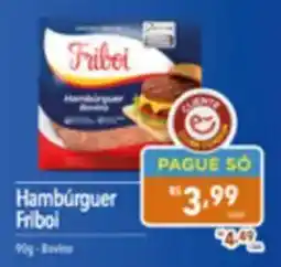 Supermercados Condor Hambúrguer friboi oferta
