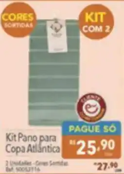 Supermercados Condor Kit Pano para Copa Atlantica oferta