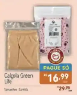 Supermercados Condor Calça Green Life oferta