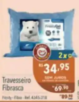 Supermercados Condor Travesseiro Fibrasca oferta