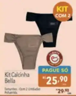 Supermercados Condor Kit calcinha bella oferta