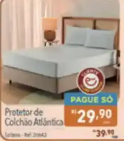 Supermercados Condor Protetor de Colchão Atlântica oferta