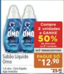 Supermercados Condor Sabão Líquido Omo oferta