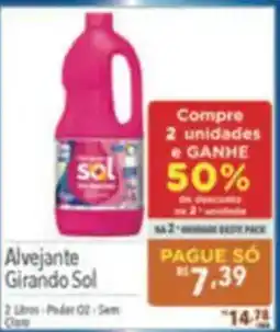 Supermercados Condor Alvejante Girando Sol oferta