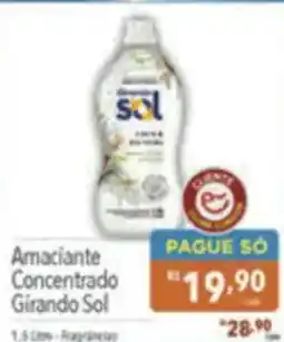 Supermercados Condor Amacianete concentrado girando sol oferta