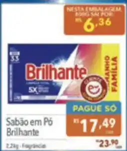 Supermercados Condor Sabão em Pó Brilhante oferta