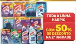 Supermercados Condor Toda a linha harpic oferta